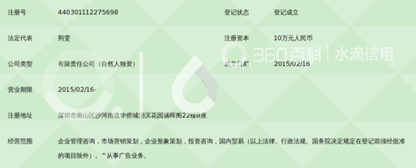深圳灵珠企业管理咨询